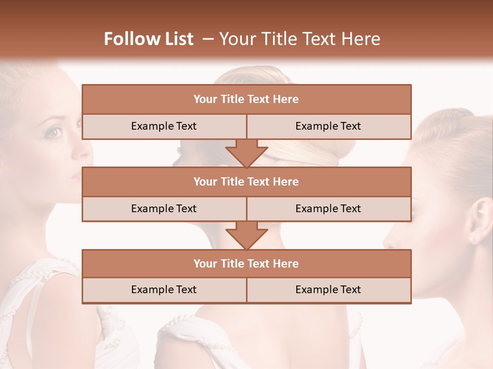 Positive Horizontal Person PowerPoint Template