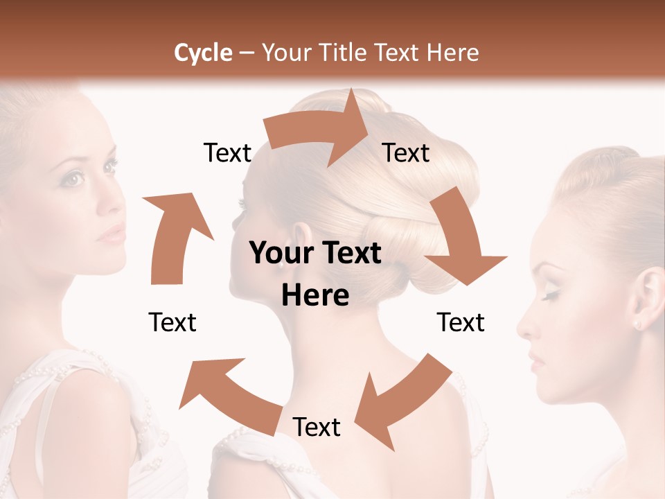 Positive Horizontal Person PowerPoint Template