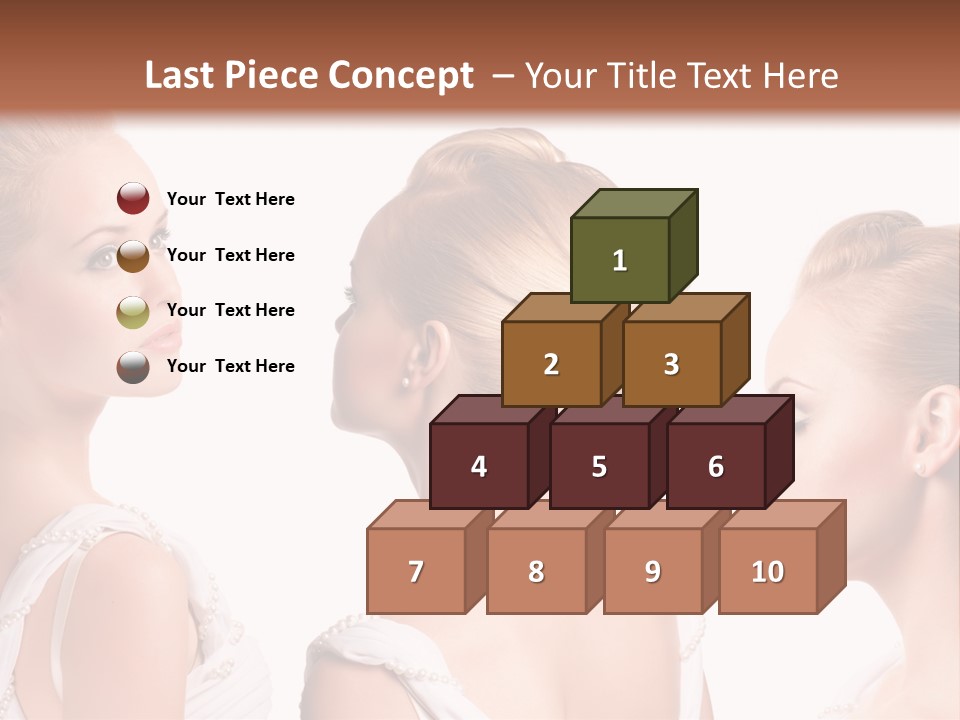 Positive Horizontal Person PowerPoint Template