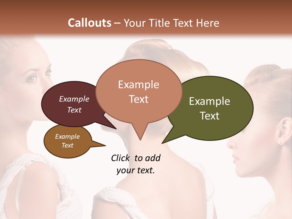 Positive Horizontal Person PowerPoint Template
