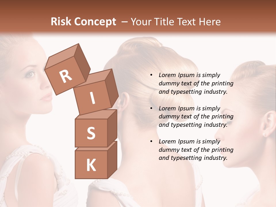 Positive Horizontal Person PowerPoint Template