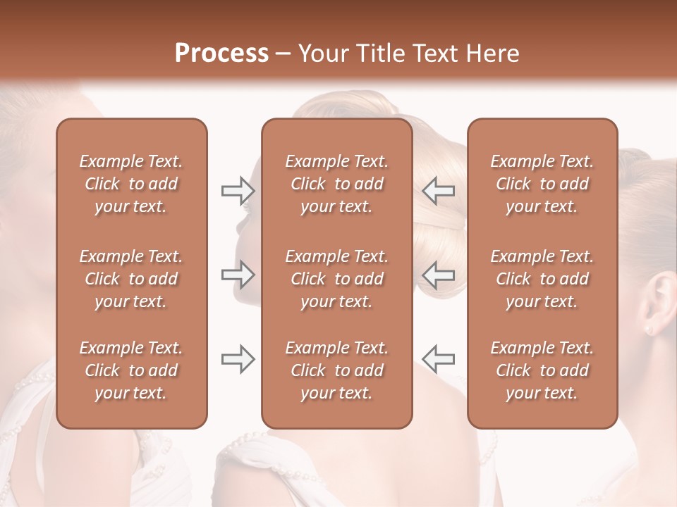 Positive Horizontal Person PowerPoint Template