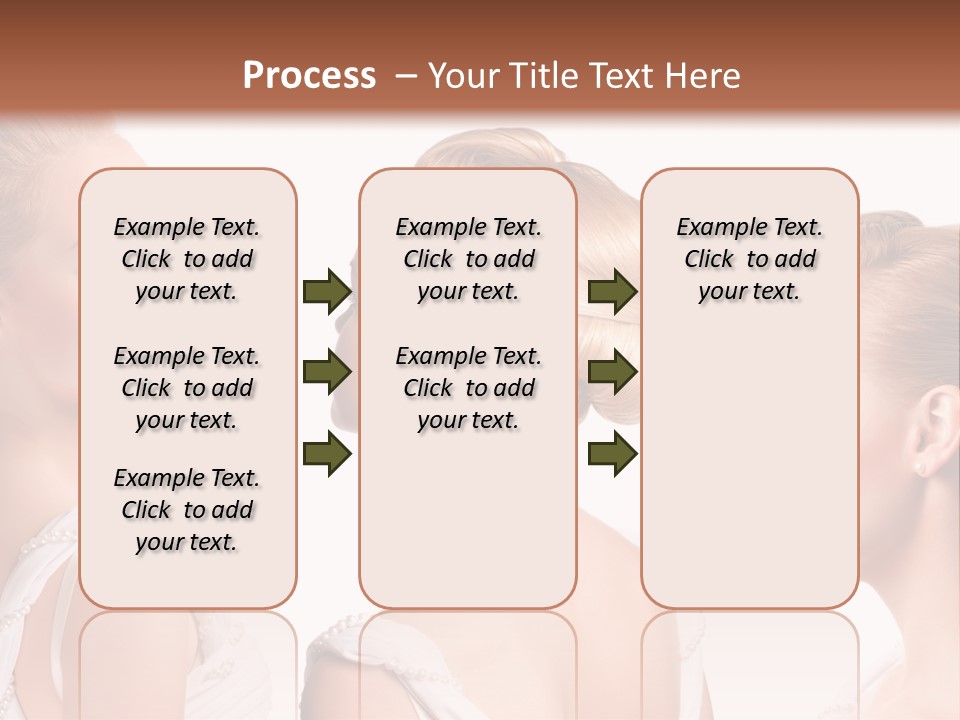 Positive Horizontal Person PowerPoint Template