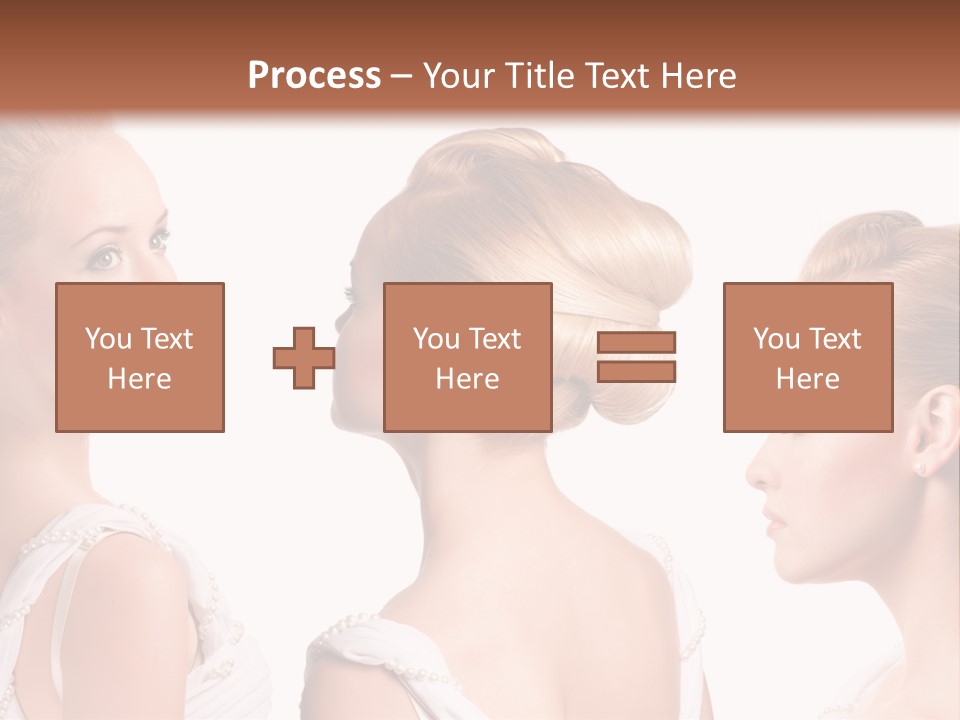 Positive Horizontal Person PowerPoint Template