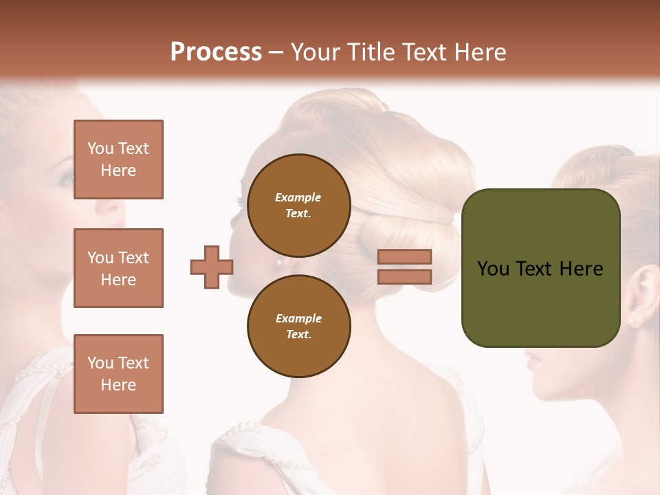 Positive Horizontal Person PowerPoint Template