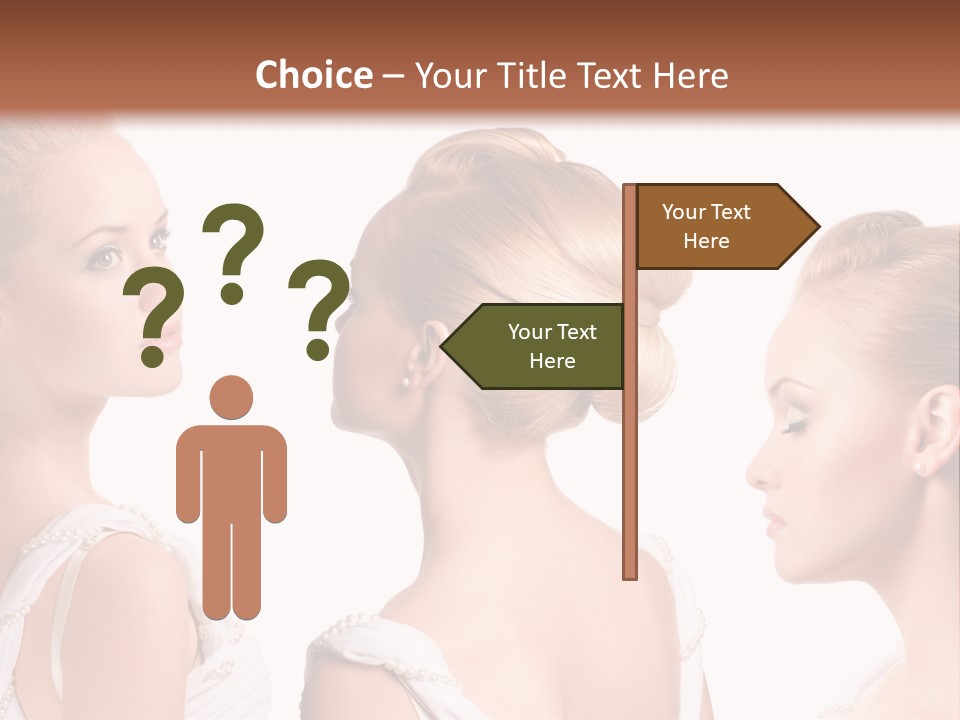 Positive Horizontal Person PowerPoint Template