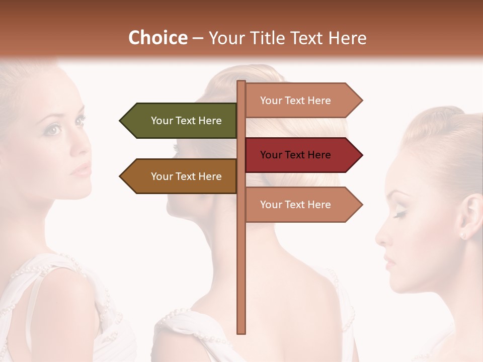 Positive Horizontal Person PowerPoint Template