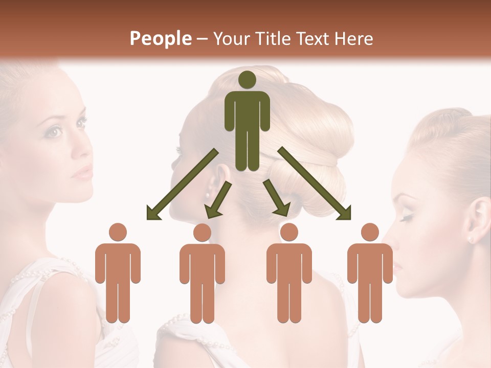 Positive Horizontal Person PowerPoint Template