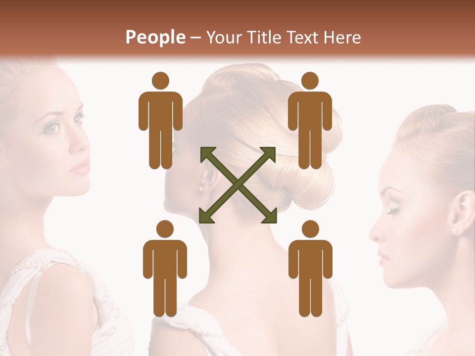 Positive Horizontal Person PowerPoint Template