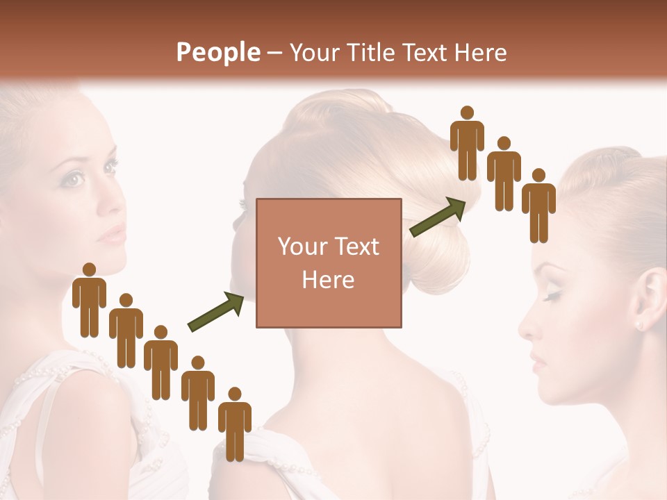 Positive Horizontal Person PowerPoint Template