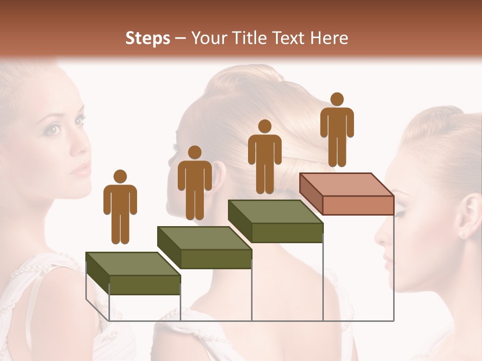 Positive Horizontal Person PowerPoint Template