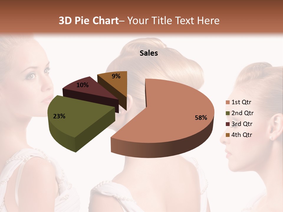 Positive Horizontal Person PowerPoint Template