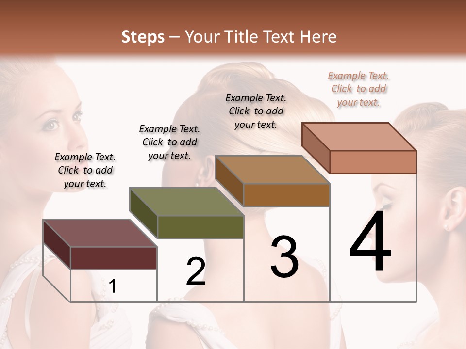 Positive Horizontal Person PowerPoint Template
