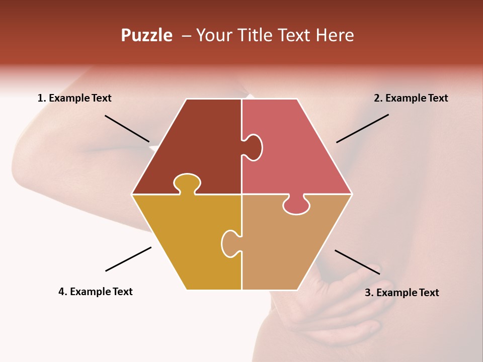 Lumbago Behind Fitness PowerPoint Template