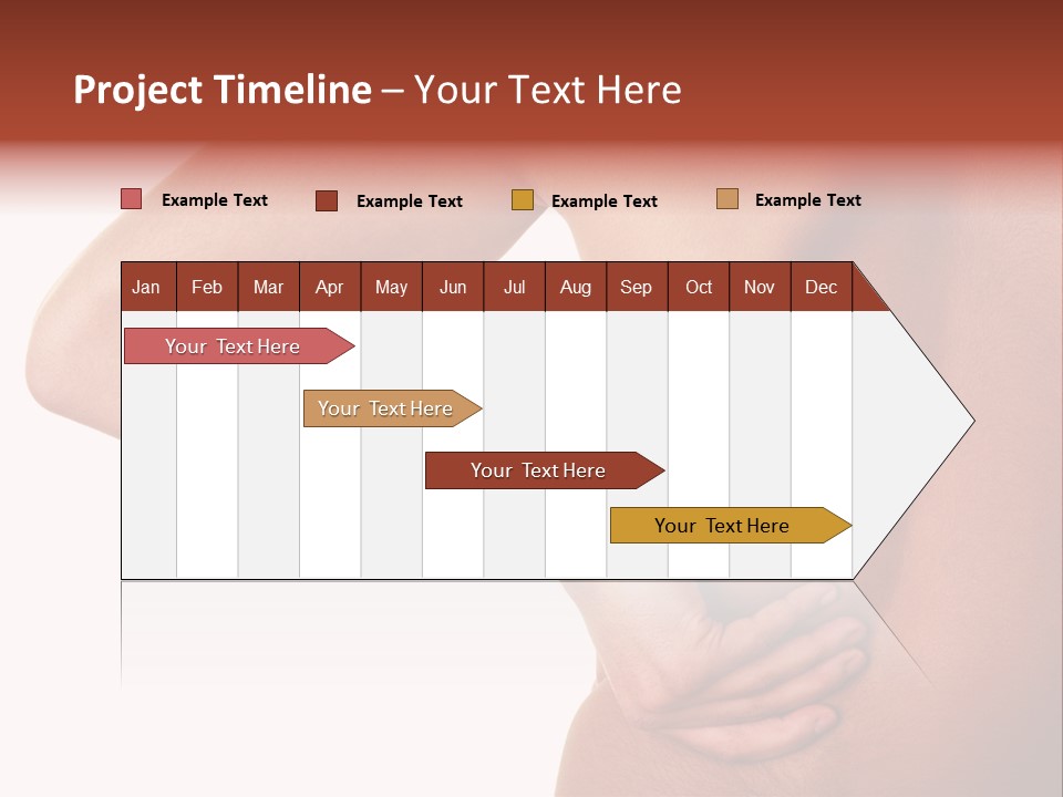 Lumbago Behind Fitness PowerPoint Template