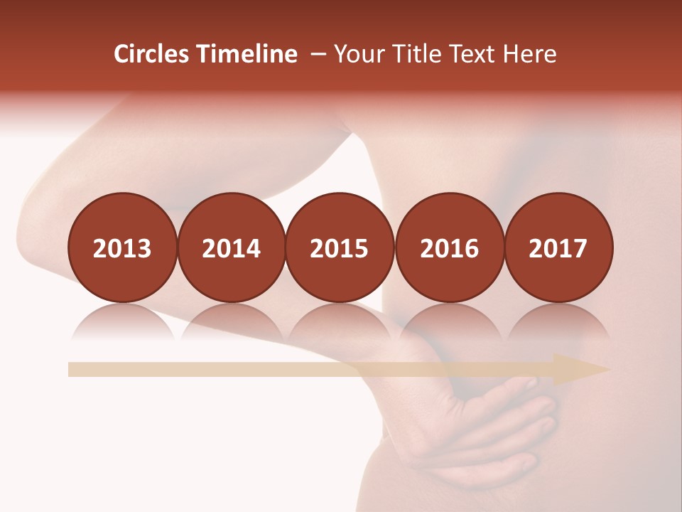 Lumbago Behind Fitness PowerPoint Template