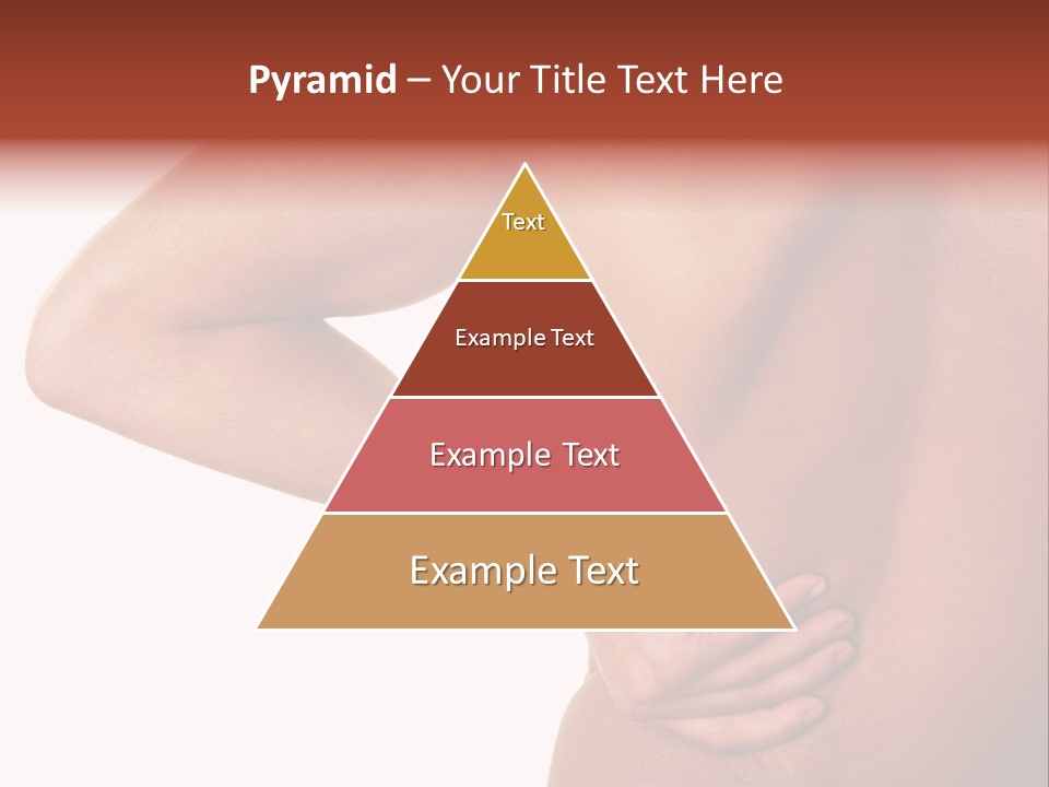 Lumbago Behind Fitness PowerPoint Template