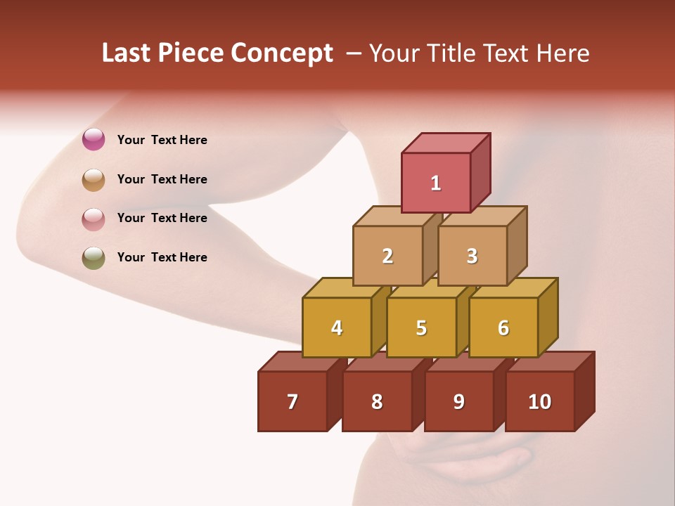 Lumbago Behind Fitness PowerPoint Template