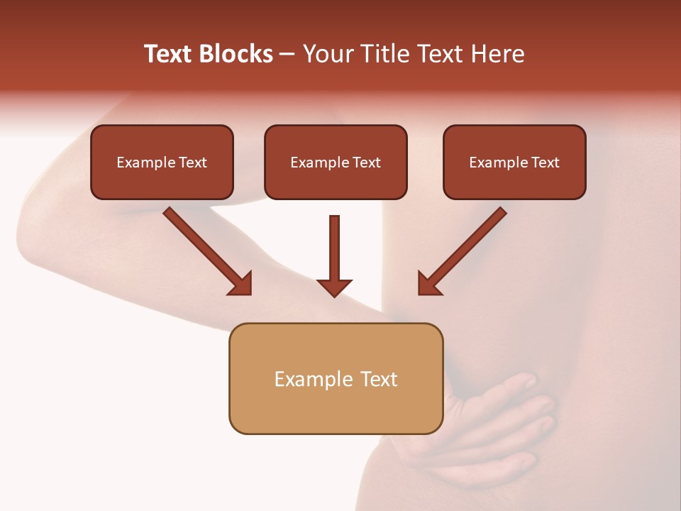 Lumbago Behind Fitness PowerPoint Template