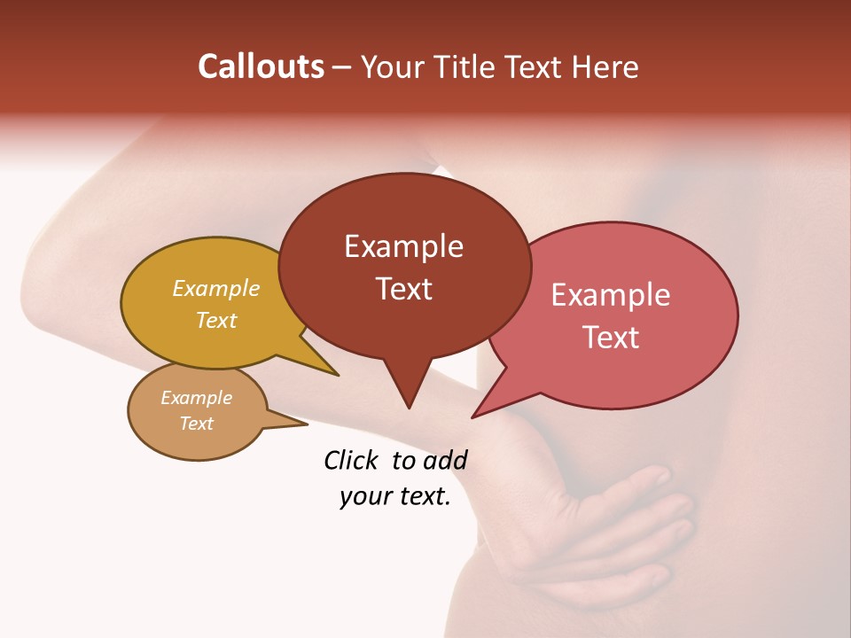 Lumbago Behind Fitness PowerPoint Template