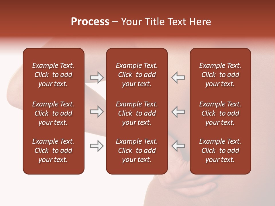 Lumbago Behind Fitness PowerPoint Template