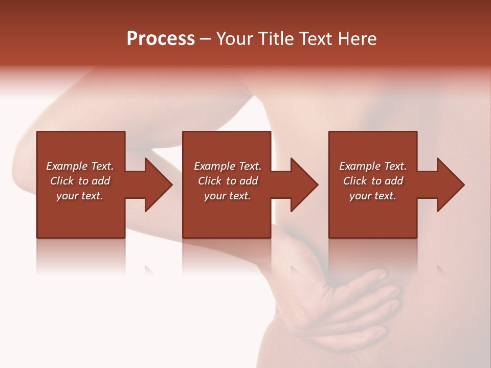 Lumbago Behind Fitness PowerPoint Template