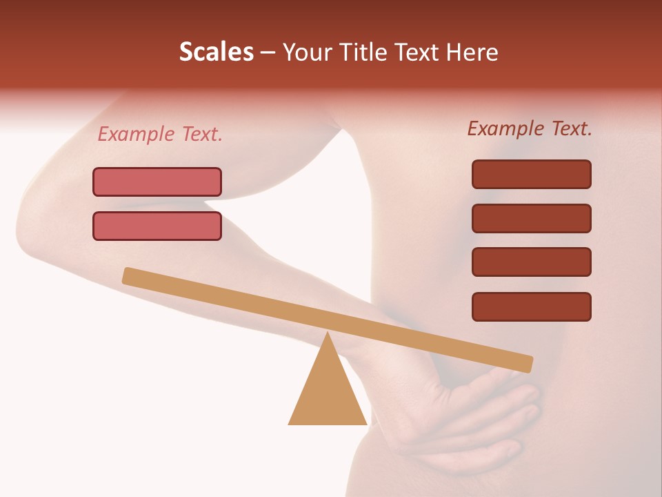 Lumbago Behind Fitness PowerPoint Template