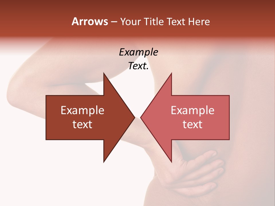 Lumbago Behind Fitness PowerPoint Template