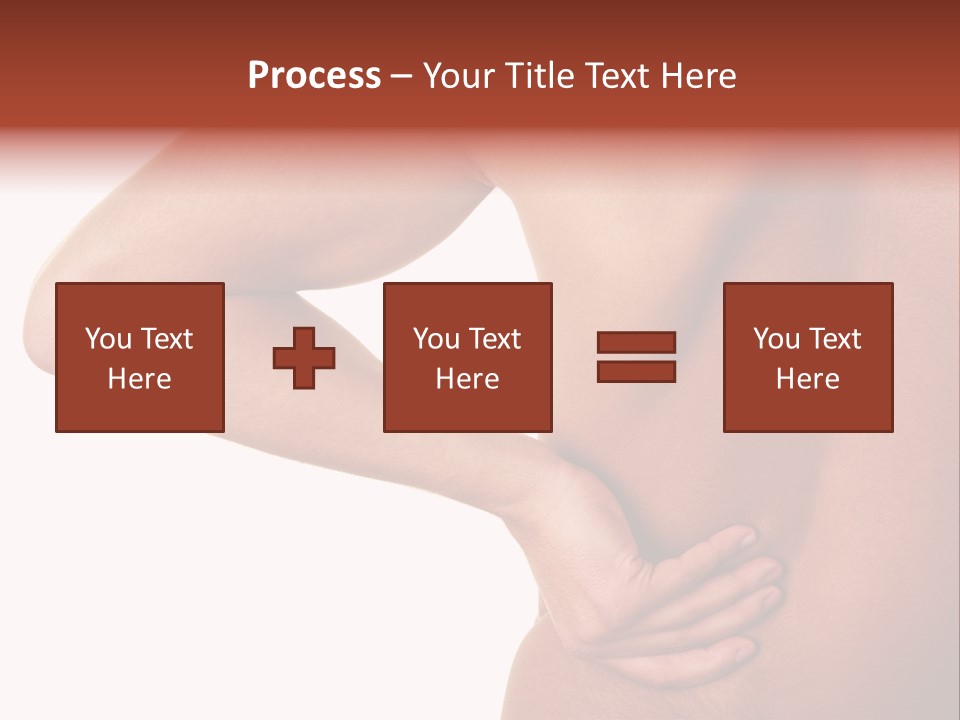 Lumbago Behind Fitness PowerPoint Template