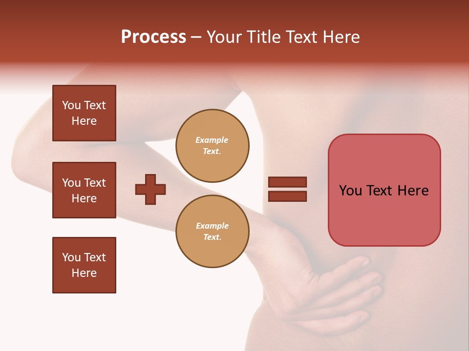 Lumbago Behind Fitness PowerPoint Template