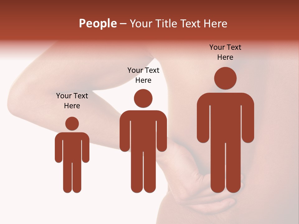 Lumbago Behind Fitness PowerPoint Template