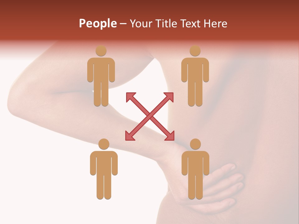 Lumbago Behind Fitness PowerPoint Template