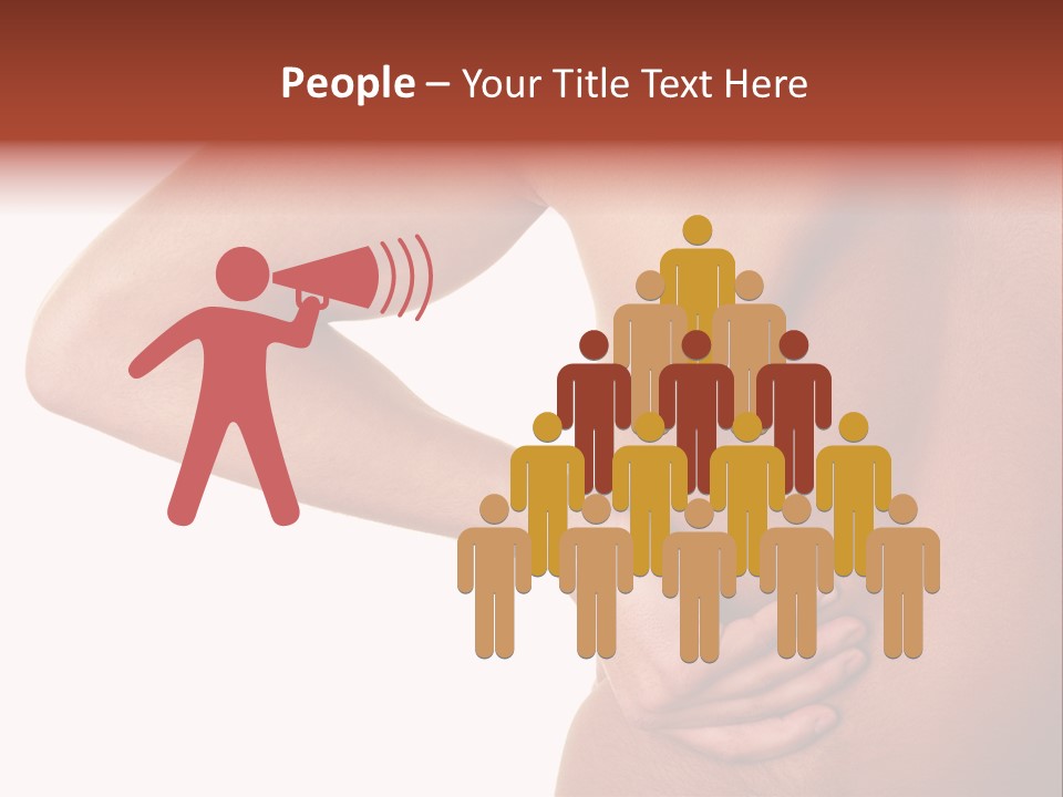 Lumbago Behind Fitness PowerPoint Template