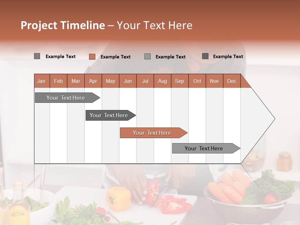 Adult Vegetable Healthy PowerPoint Template
