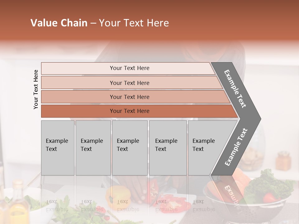 Adult Vegetable Healthy PowerPoint Template
