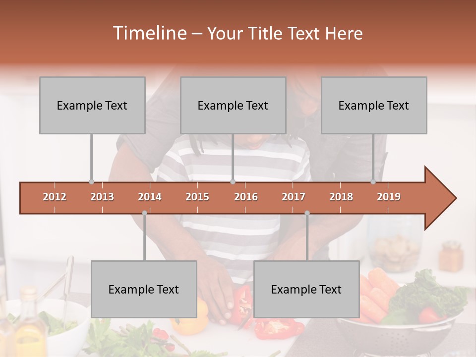 Adult Vegetable Healthy PowerPoint Template