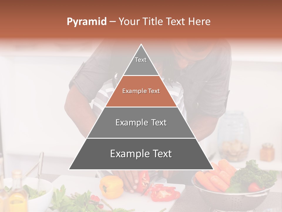 Adult Vegetable Healthy PowerPoint Template