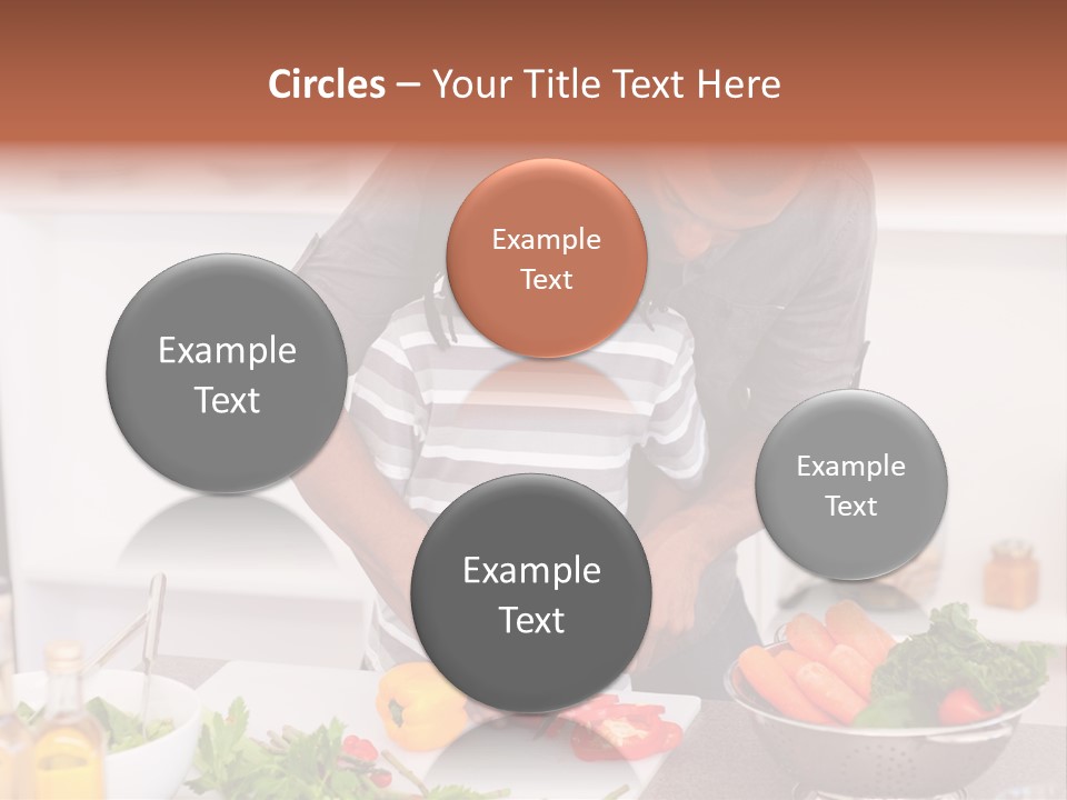 Adult Vegetable Healthy PowerPoint Template