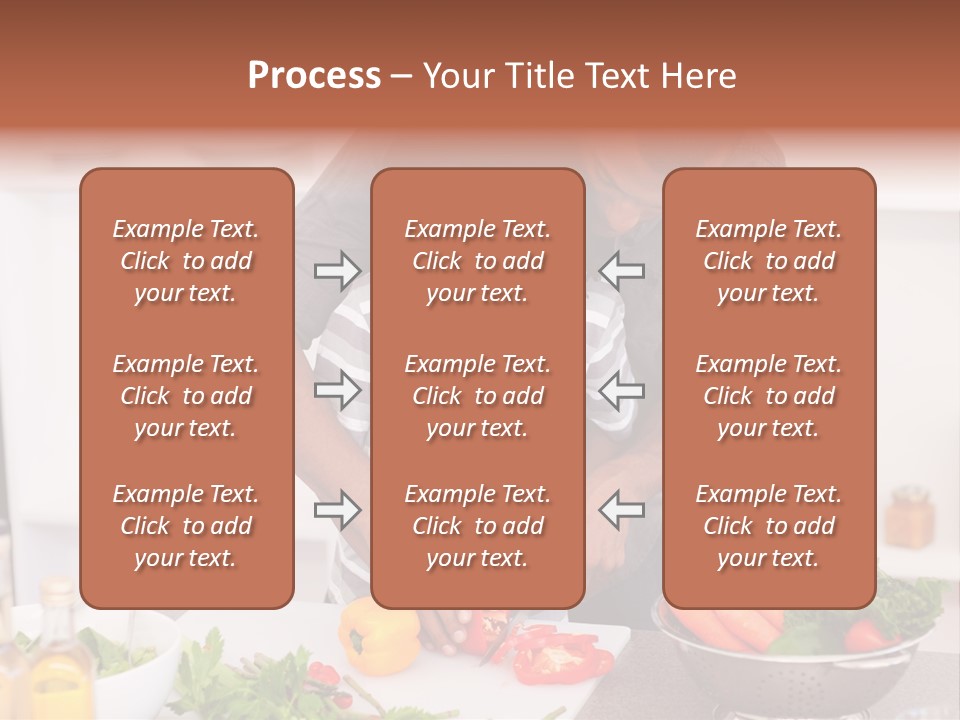 Adult Vegetable Healthy PowerPoint Template