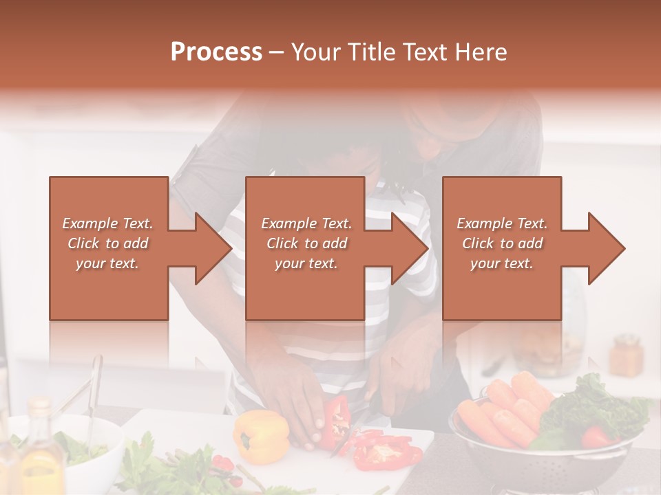 Adult Vegetable Healthy PowerPoint Template