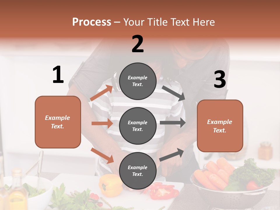 Adult Vegetable Healthy PowerPoint Template