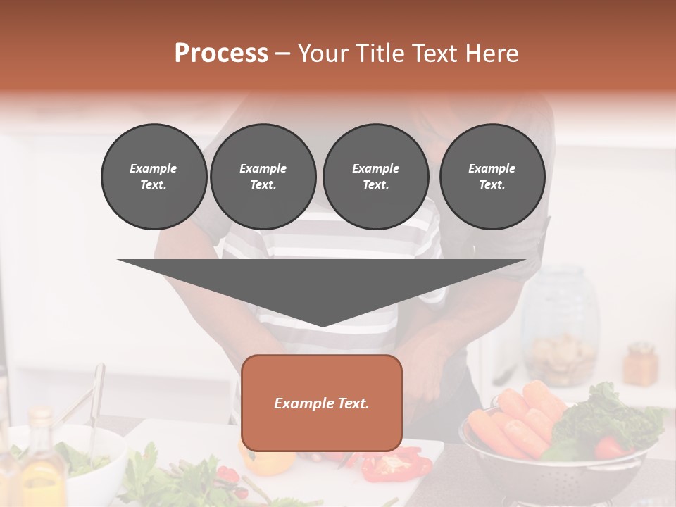 Adult Vegetable Healthy PowerPoint Template