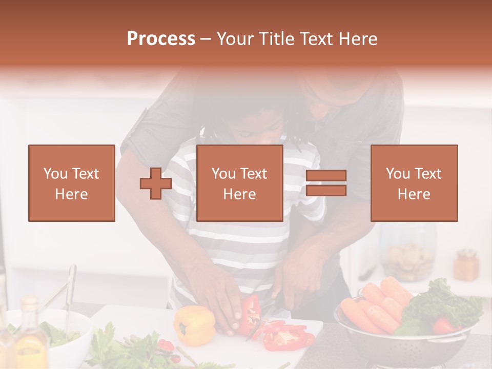 Adult Vegetable Healthy PowerPoint Template