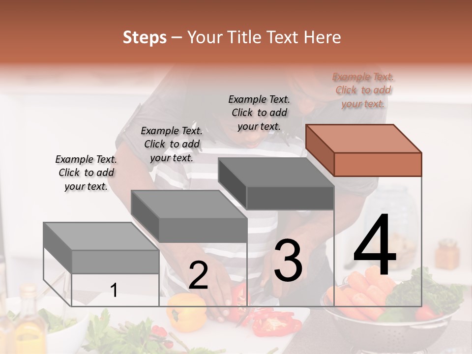 Adult Vegetable Healthy PowerPoint Template