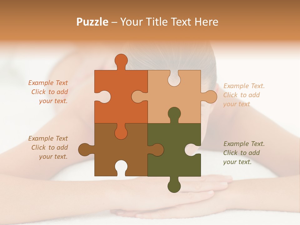 Resort Isolated Beauty PowerPoint Template