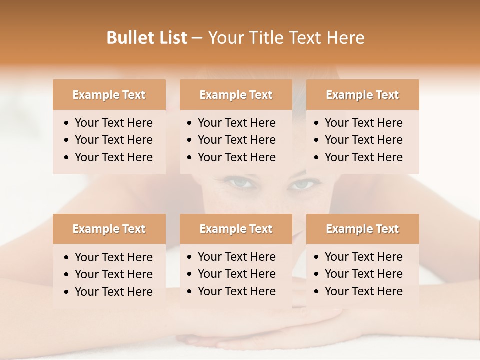 Resort Isolated Beauty PowerPoint Template