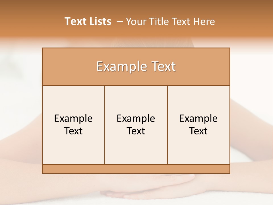 Resort Isolated Beauty PowerPoint Template