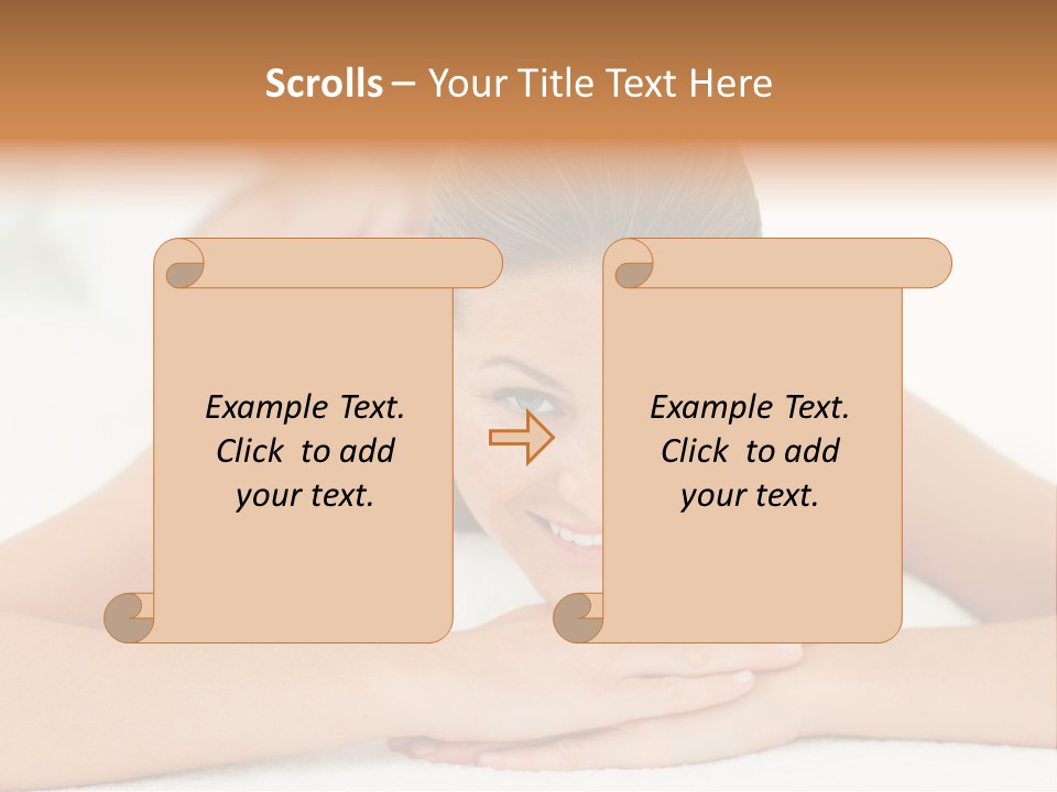 Resort Isolated Beauty PowerPoint Template