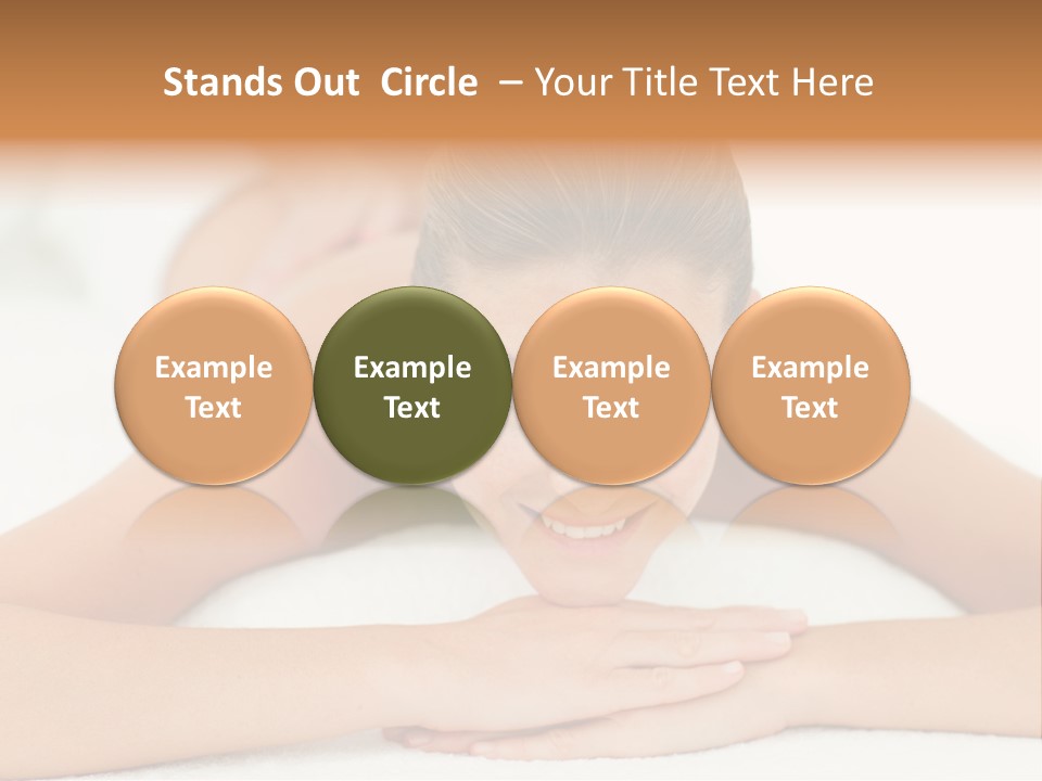 Resort Isolated Beauty PowerPoint Template