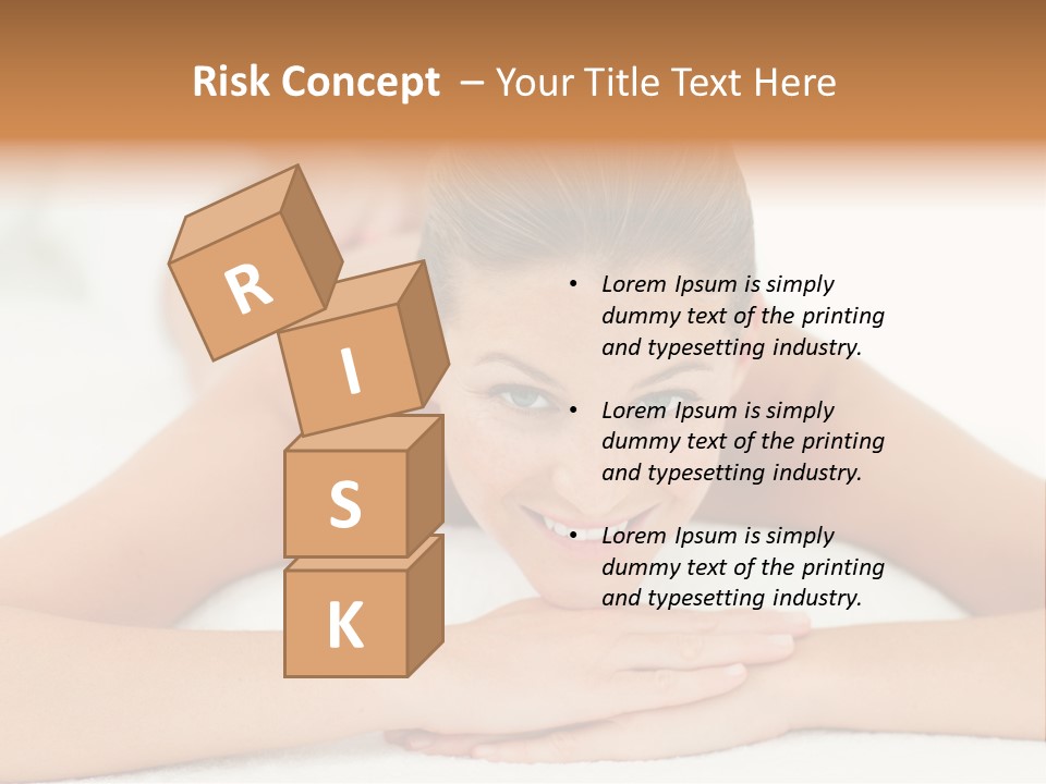 Resort Isolated Beauty PowerPoint Template